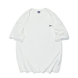 Men T Shirt Summer Casual Tops Men's Clothes Summer Wear Vintage Men's round Neck Short Sleeve Casual Loose Letter Embroidery T-shirt