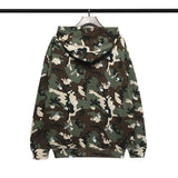 Autumn And Winter Camouflage Cotton Terry Sweater Ow Men And Women Baggy Coat