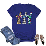 Mens Easter Shirts Rabbit Print