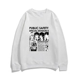 Chainsaw Man Hoodie Early Sichuan Autumn Print Fleece Lined