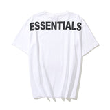 Fog T Shirt Street Tide Brand Polyline Reflective Casual Loose Short Sleeves Tshirt fear of god