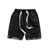 Men Pants Men's Clothes Summer Wear Vintage Men's Shorts Casual Loose Paisley Belt Fifth Pants Women