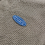 Men shacket Long Sleeve Autumn Shirt Cityboy Plaid Long Sleeve Lapel Shirt for Men