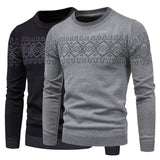 Men's Men's Knitwear Men's round Neck Long Sleeve Fashion Sweater Bottoming Shirt Men Winter Outfit Casual Fashion