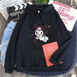 Kuromi Hoodie Printed Little Witch Hoodie Autumn