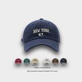 Yankee Baseball Cap Letter Embroidery Women's Fashion Casual Peaked Cap