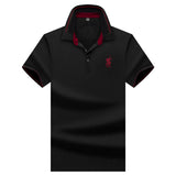 USPA Shirts Chuanqibaoluo Summer Middle-Aged Business Polo Polo Shirt