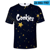 Cookies Shirt Cookies Cookies Cookies Starry Sky 3D Short Sleeve T-shirt