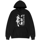 Chainsaw Man Hoodie Machima Electric Anime Velvet Padded Loose round-Neck Non-Hoodie