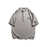 Men's T Shirt Summer Casual Tops Men's Summer Vintage Men's round Neck Short Sleeve Casual Polo Shirt Fashion