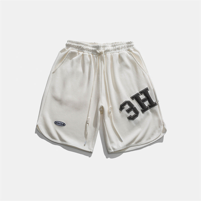 2022 Summer man t shirt Foam Letter Shorts