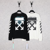 Round Neck Sweater Back Arrow Men And Women Owt