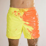 Mens Swim Trunks Men's Color-Changing Pants Sports Fashionable Beach Pants