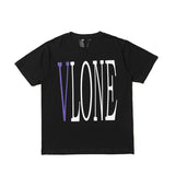 Vlone T shirt Vice City Short Sleeve Fashion Casual Couple Men and Women Same Type T-shirt