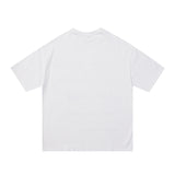 Men T Shirt Summer Casual Tops Men's Clothes Summer Wear National Fashion Boys round Neck Short Sleeve Casual Loose Letter Printed T-shirt