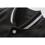 Varsity Jacket for Men Baseball Jackets Spring Color Matching Corduroy Baseball Uniform Men