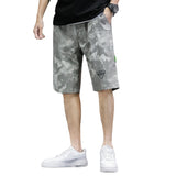 Men's Cargo Shorts Men's Summer Loose Thin Casual Sports Shorts Fashion Brand Trend Outer Wear Camouflage Workwear Pants