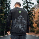 Men plus Size Sweatshirt Autumn Winter Sweater Personalized Printed Men's Casual Pullover plus Size Sweater