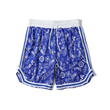 Basketball Shorts Tkpa National Fashion Retro Paisley Casual Cropped Pants Men and Women Loose Basketball Shorts