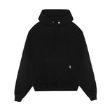 Present Letter Print Hoodie Present Double-Line Solid Color Hooded Sweater