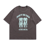 2022 Summer man t shirt Text Printed Short Sleeve