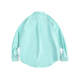 Men Shacket Long Sleeve Autumn Shirt Autumn Loose Casual Shirt Men