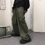 Harajuku Clothing Men Classic Retro Pants Straight Leg Pant for men Summer Overalls for men and Wofor men Casual