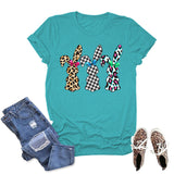 Mens Easter Shirts Rabbit Print