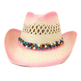 Wester Hats Western Straw Cowboy Hat Men Women Sun Protection by the Sea Beach Hat Sun Hat