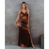 Kendall Jenner Wedding Guest Dress Back Stitching Lace V-neck