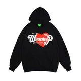 Men Fall Outfits Hooded Sweater Loose Sports Hoodie Coat