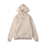 Fog Fear of God Hoodie Letter FG Loose-Fitting Hoodie Men's and Women's Coats