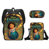 Encanto Backpack Single-Layer Pencil Case Small Shoulder Bag Three-Piece Set