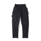Mens Fall Outfits Vintage Distressed Overalls Bell-Bottom Pants