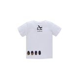 A Ape Print for Kids T Shirt Children's Short-Sleeved T-shirt Stitching Hip Hop Men and Women