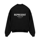 Present Letter Print Sweatshirt Present round Neck Sweater Back Letter Print Loose Casual Couple Long Sleeve Pullover Hoodie Men