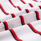 Men Shirt Fashion Slim Fit Shirt Short Sleeve Shirt Large Size Casual Top Summer Men's Casual Short Sleeve Shirt Business Striped Slim Shirt