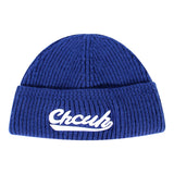 Mens Beanies Three-Dimensional Letter Embroidery Solid Color Hip Hop Skullcap Autumn and Winter Knitting Hat