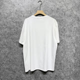 Amiri T Shirt Gray Rabbit Printed Casual Round Neck