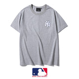 MLB T Shirt Summer round Neck Loose Short Sleeves T-shirt Men and Women