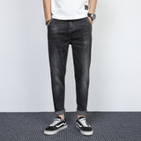 Man Spring Summer Jeans Spring Light Trendy Denim Trousers Men plus Size Retro Sports Trousers Men Jeans