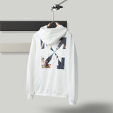 Men'S Plus Size Casual And Comfortable Highquality Cotton Hooded Sweater Owt