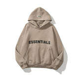 Fog Fear of God Hoodie Letter Sweatshirt Hoodie Fleece Padded Coat