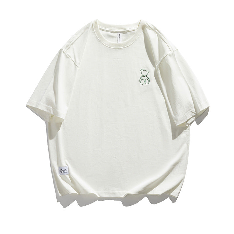 2022 Summer Man T Shirt College Style Three-Dimensional Printing