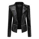 Urban Leather Jacket Women's Detachable Spring and Autumn Coat Women's Jacket