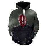 Captain America Hoodie Avengers Series 3D Digital Printing Couple Casual Hoodie