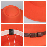 Cam Newton Hats British Elegance round Ring Top Hat Men Women Flat Top Woolen Top Hat
