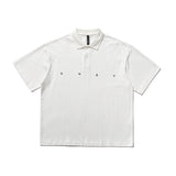 2022 Summer man t shirt Embroidered Lapel Polo Shirt