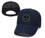 Wolf Print Cap Baseball Cap Men's Embroidered Spring Animal Mesh Cap