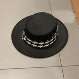 Fedora Hat Autumn and Winter Top Hat French Casual Wide Brim Woolen Bowler Hat Women